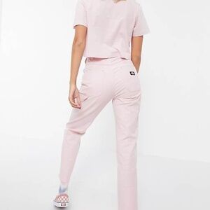 NWOT Dickies carpenters pants, light Pink High Rise